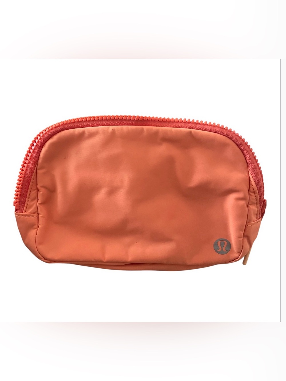 lululemon athletica Coral Orange Cosmetic Pouch